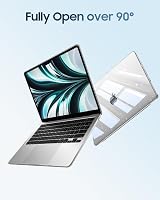 FINTIE Clear Hard Shell Case for MacBook Air 13.6 M5/M4/M3/M2 view 3