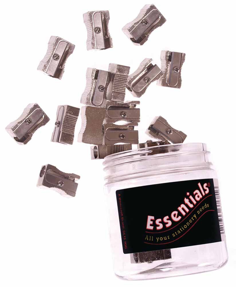 Whitecroft Metal Pencil Sharpener (Pack of 30)