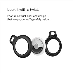 Belkin Apple AirTag Secure Holder with Key Ring