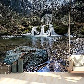Wall Mural Landscape Removable Wallpaper Wall Sticker for Bedroom Living Room - 66x96 inches