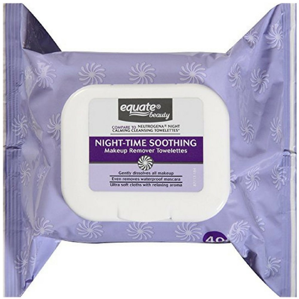 purple makeup wipes