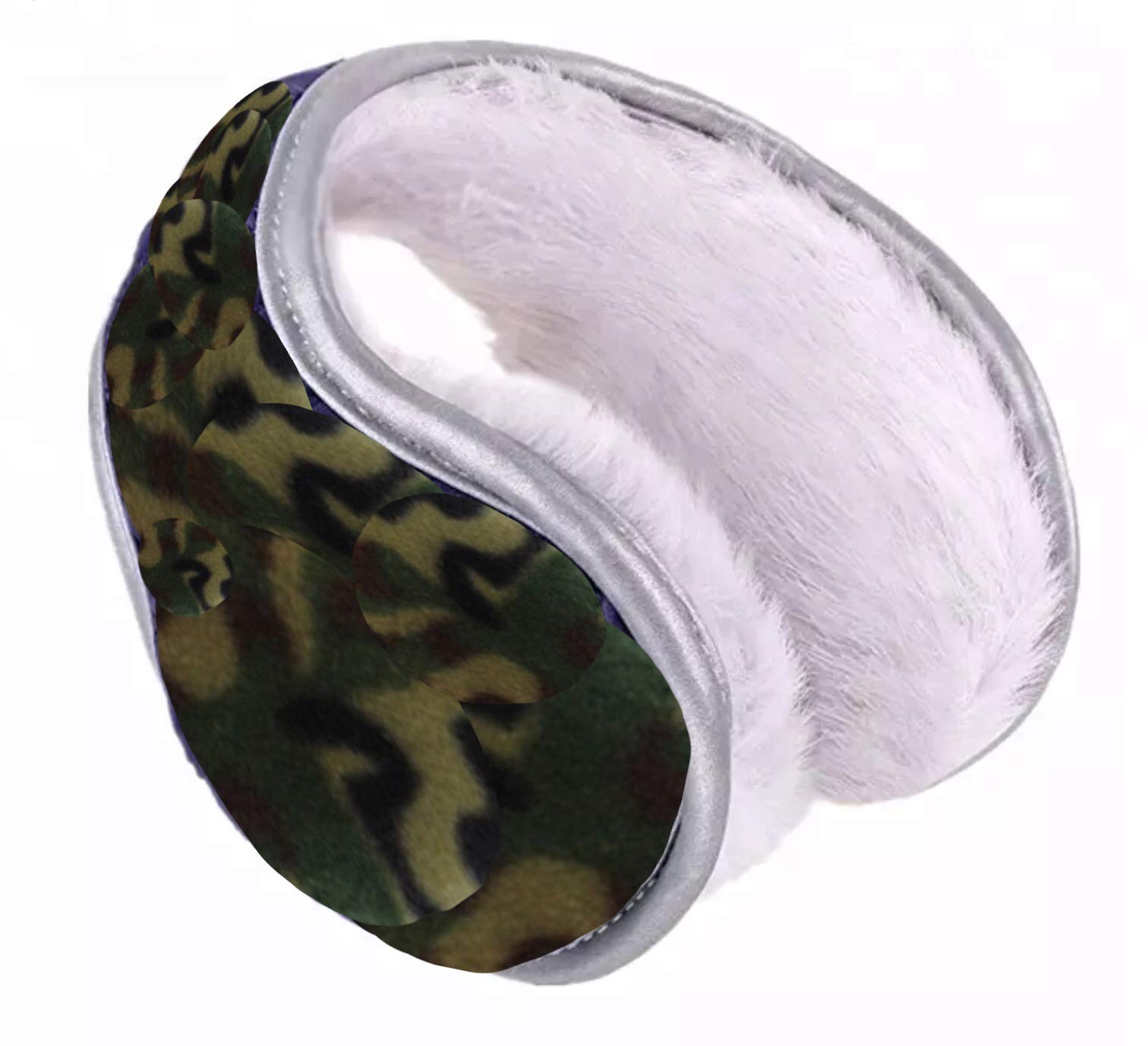 MoohMaya Unisex Faux Fur Cold Protection Earmuffs with Inside for Winter (Random Colour)
