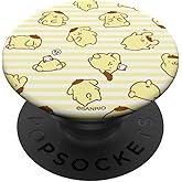 Pompompurin Yellow Stripes PopSockets Adhesive PopGrip