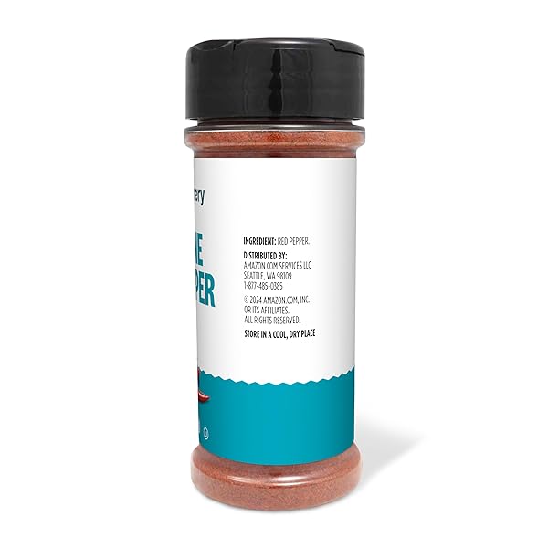 AMAZON GROCERY, GROUND CAYENNE RED PEPPER, 2.75 OZ (PREVIOUSLY HAPPY BELLY, PACKAGING MAY VARY)