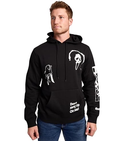 Amazon.com: Bioworld Ghostface Men's Full-Zip Cosplay Hoodie