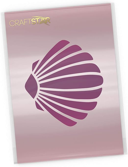 craftstar plantilla para estarcir de concha marina – Craft/DIY diseño