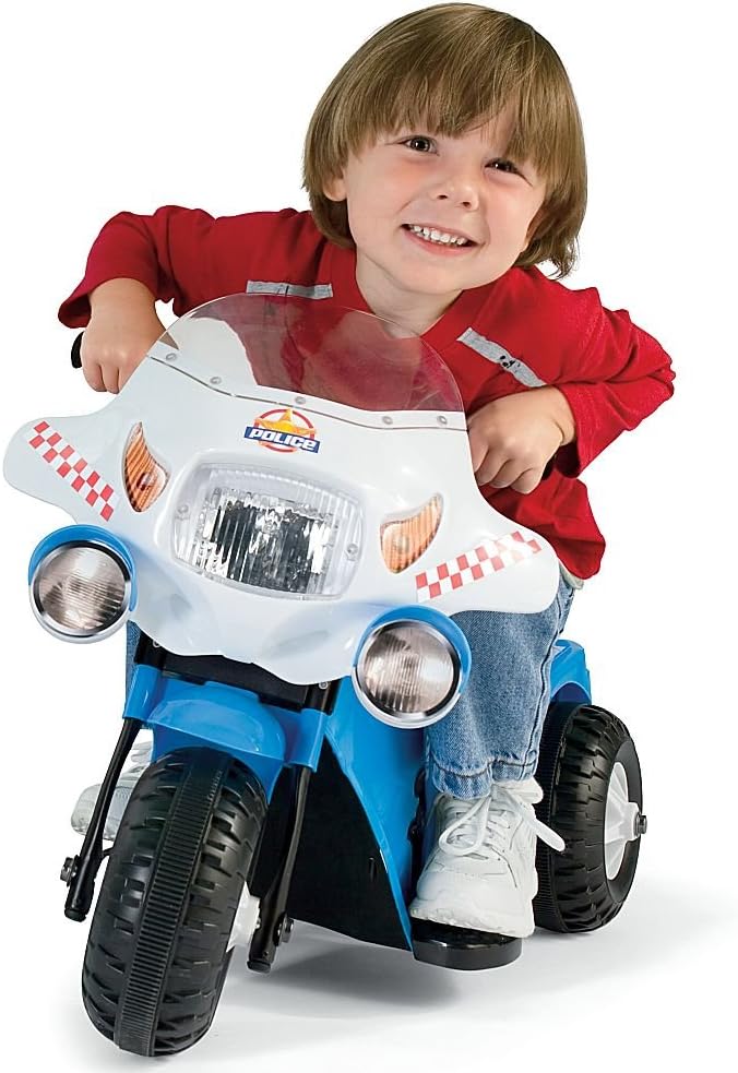 kids electric police bike