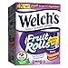 Welch's Fruit Snacks, Fruit Rolls Variety Pack, Strawberry, Berry & Tropical Punch, Gluten Free, Bulk Pack, 0.75 oz Individual Single Serve (Pack of 42)