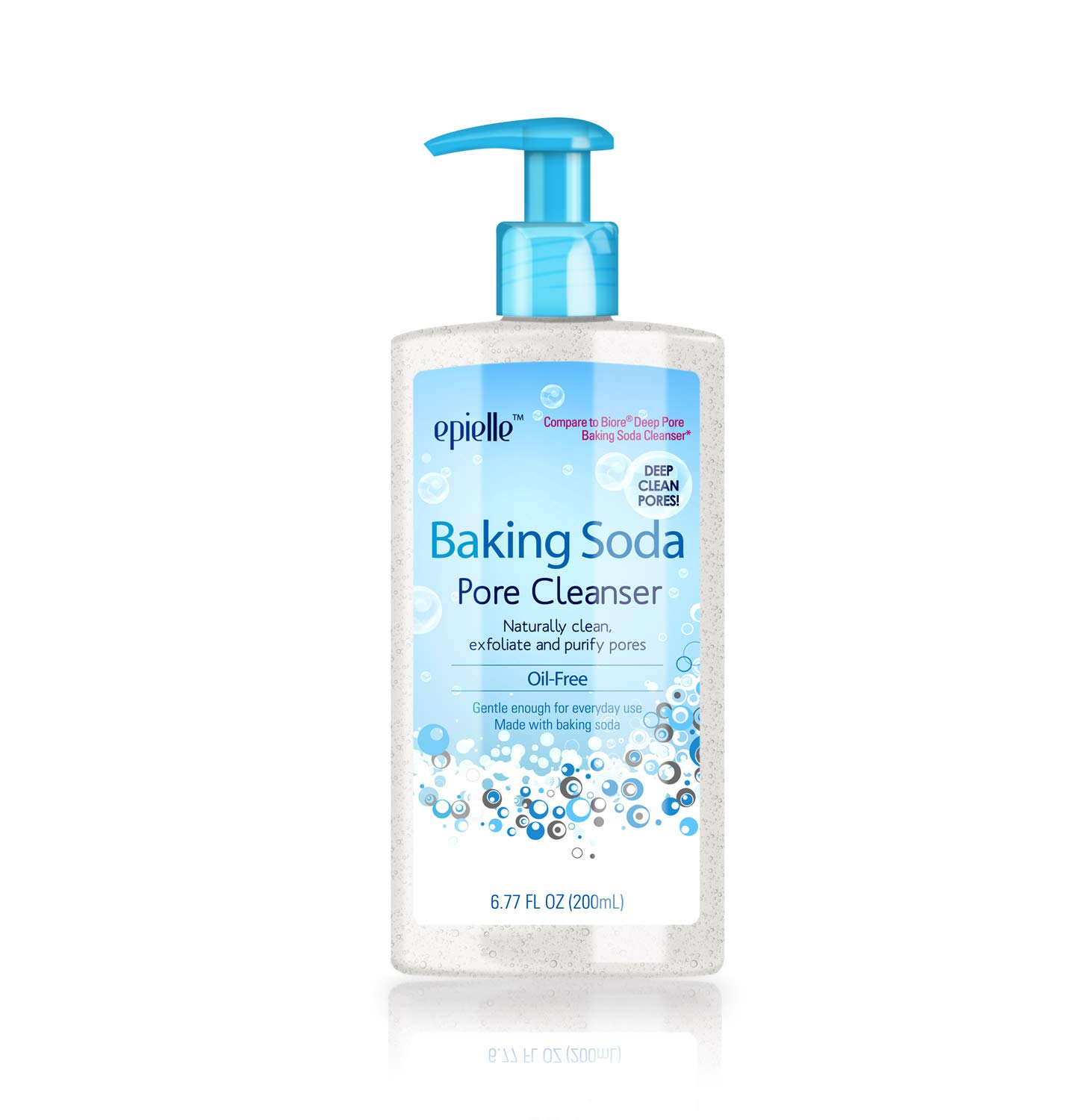 biore baking soda pore cleanser for combination skin 6.77 ounces