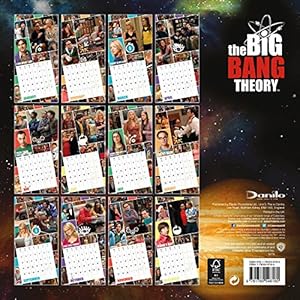 The Official Big Bang Theory 2016 Square Calendar