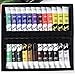 Pluqis Maestro Fine Art Premium Acrylic Paint, Set of 24 Colors, 0.4 oz/12ml