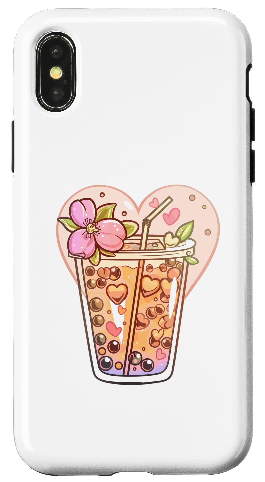 iPhone X/XS Aesthetic Bubble Tea Case