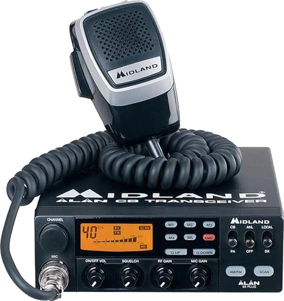 Midland Alan 48 Plus, MultiChannel, Mobile CB Radio Amazon.co.uk