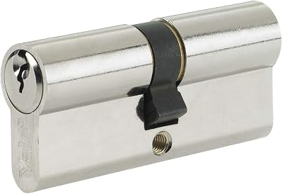 Yale Euro Double Cylinder 30 10 30 Nickel Finish 3 Keys Supplied