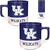 RFSJ Kentucky Wildcats Ceramic 20 oz Campus Colors Mug – Official Team Logo Coffee Cup – Handwash Recommended – Includes One Mug