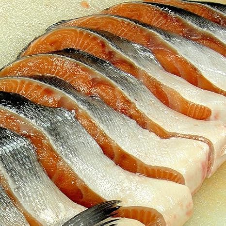 Amazon 鮭児 ケイジ 1万本に1本 幻の鮭 最高級魚 けいじ 1切 海夢 鮮魚 通販