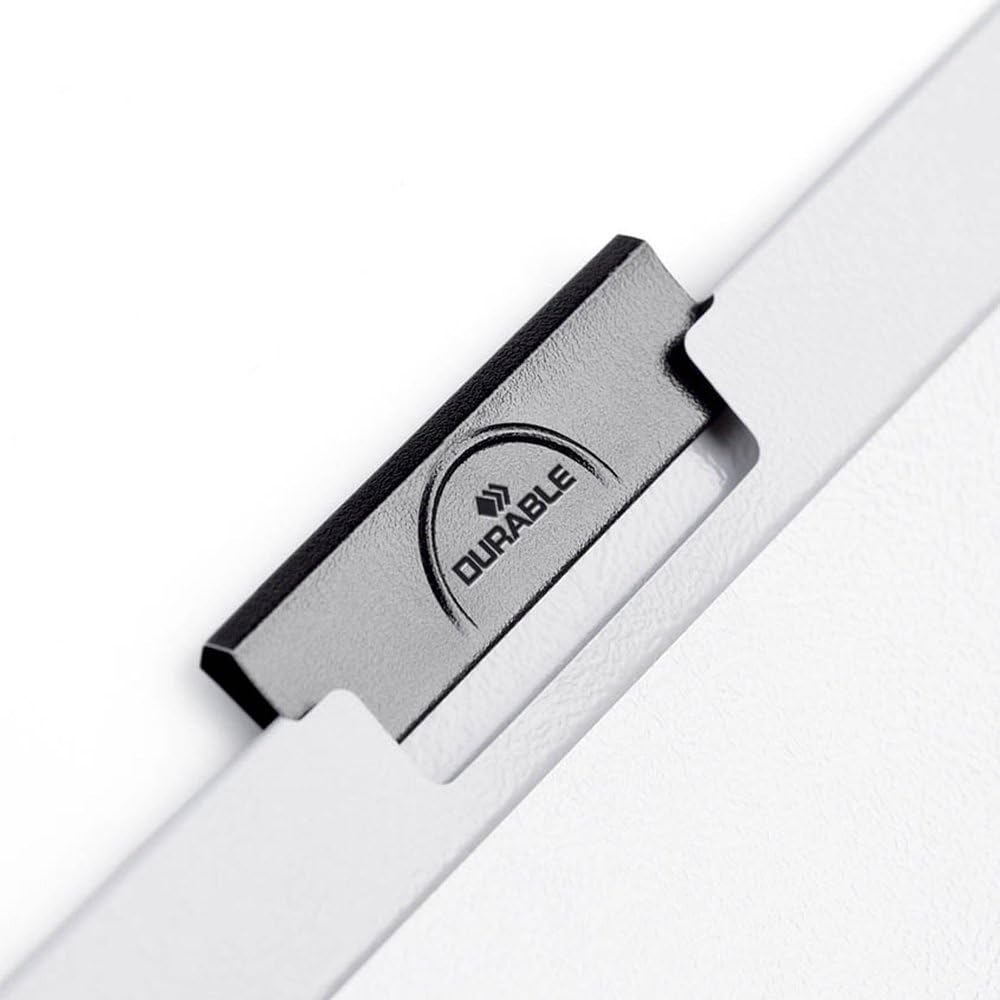 Durable DURACLIP 60 A4 Clip Folder, Holds Up to 60 Sheets of A4 Paper, Strong Metal Sprung Clip - Image 3