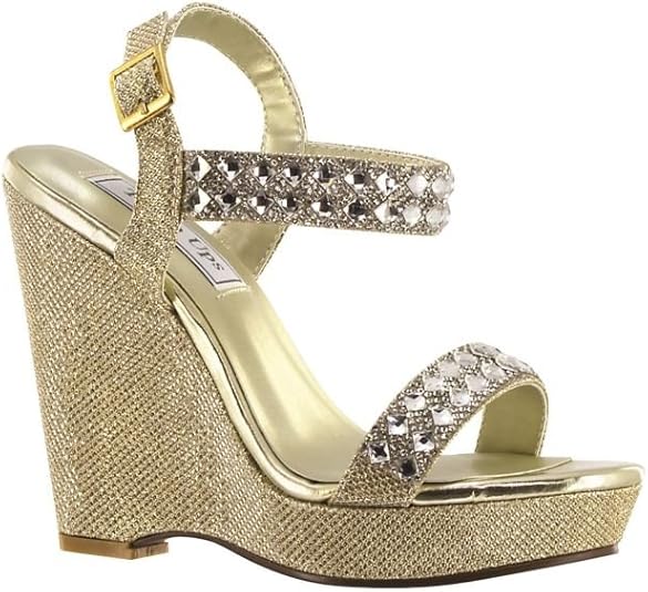 bridal platform wedges