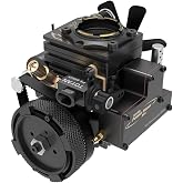FS-S100AT Single-Cylinder 4-Stroke Nitro Gasoline Engine Model, Transparent Combustion Chamber Internal Combustion Engines, All-Metal Micro RC Engine Power for Car, Boat &amp; Teaching Display