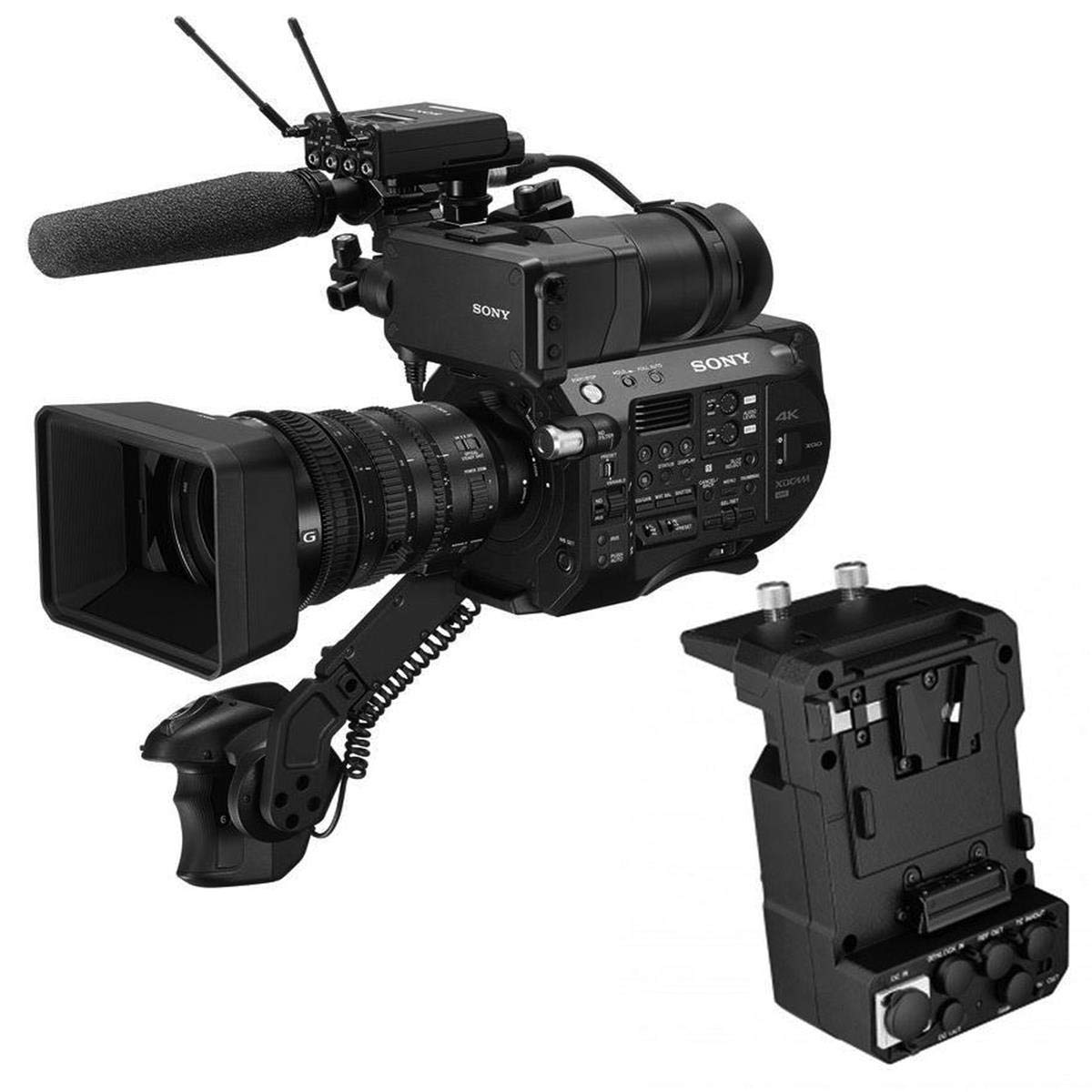 Sony PXW-FS7 II 4K XDCAM Super 35 Camcorder Kit with 18-110mm Zoom Lens XDCA-FS7 Extension Unit