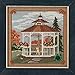 Mill Hill Gazebo Beaded Counted Cross Stitch Kit 2018 Buttons & Beads Autumn MH141825 Country Lane Series
