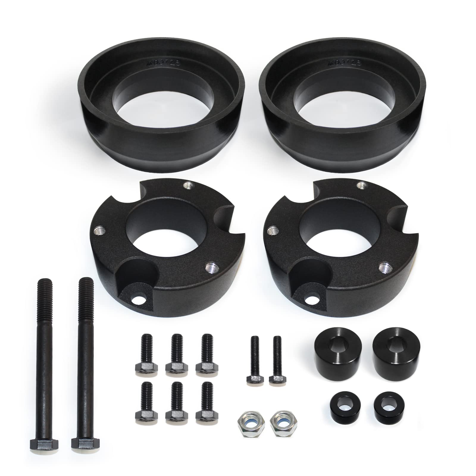 Photo 1 of Leveling Lift Kit for 2003-2024 Toyota 4Runner, 2007-2015 FJ Cruiser 2WD 4WD, 3" Front 2" Rear Full Leveling Spring Spacer Lift Kits with Differential Kit