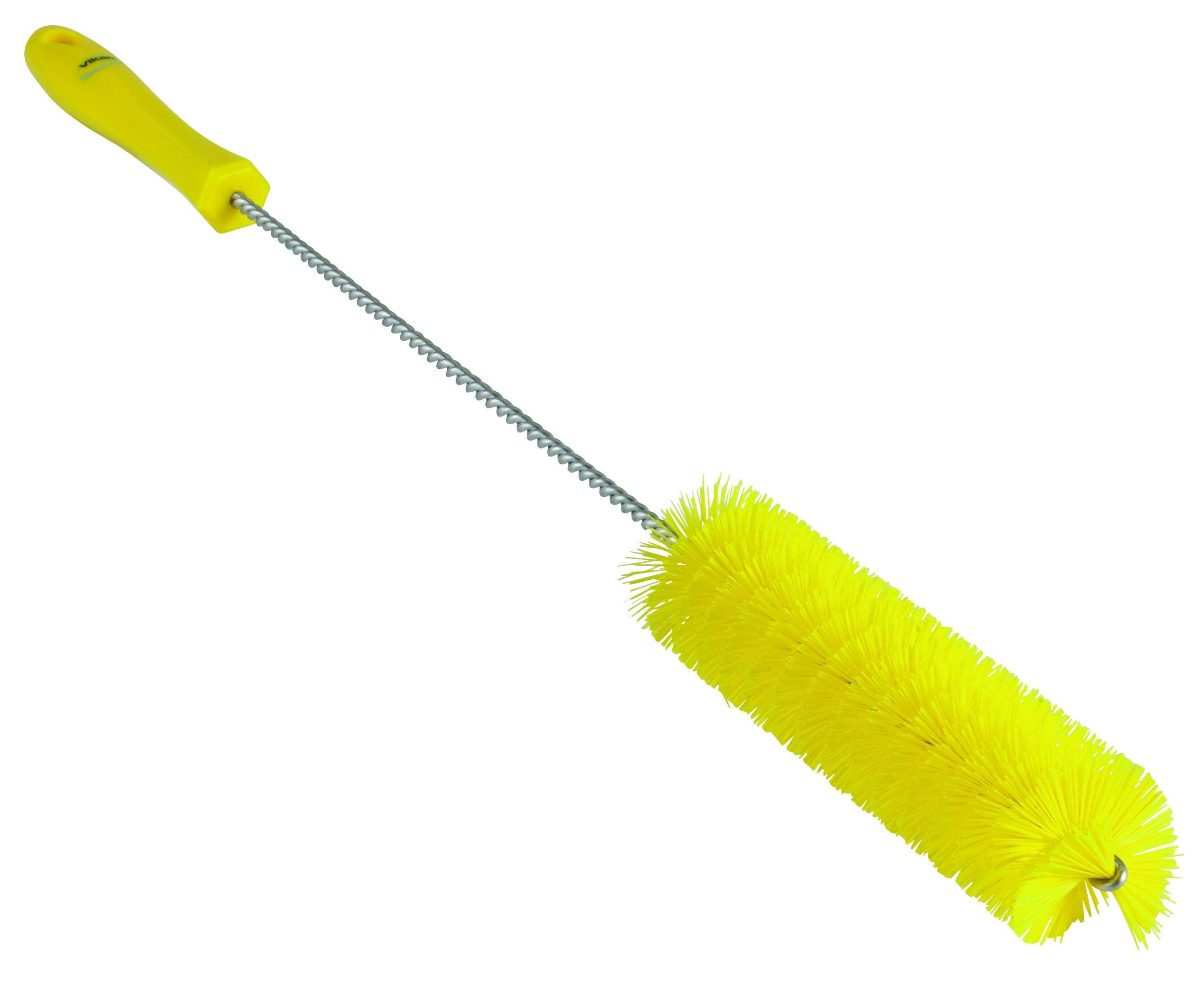 Vikan 53786 Tube Brush, Ø40 mm, 510 mm, Hard, Yellow — image 1