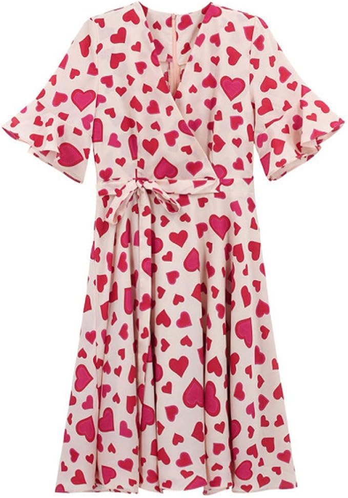 Amazon Co Jp Hodarey リゾートワンピース レディースvネック 半袖 レトロドレス ワンピースドレス 花柄 薄手マキシ丈 夏 ワンピース きれいめ マキシワンピ ミニドレスきれいめ 上品 韓国風 大きいサイズ 春夏 お呼ばれ お出かけ 旅行 ビーチ 腕時計