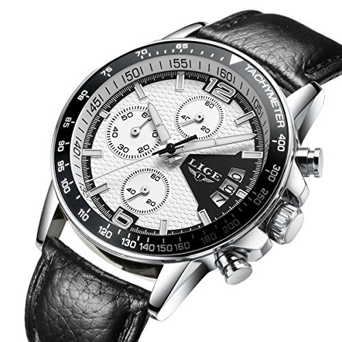 Mens watches luxury quartz watch mens hour date clock l…