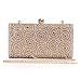 Womens Evening Clutch Bag Wedding Purse Bridal Prom Handbag Party Bag Elegance Rhinestone Gold