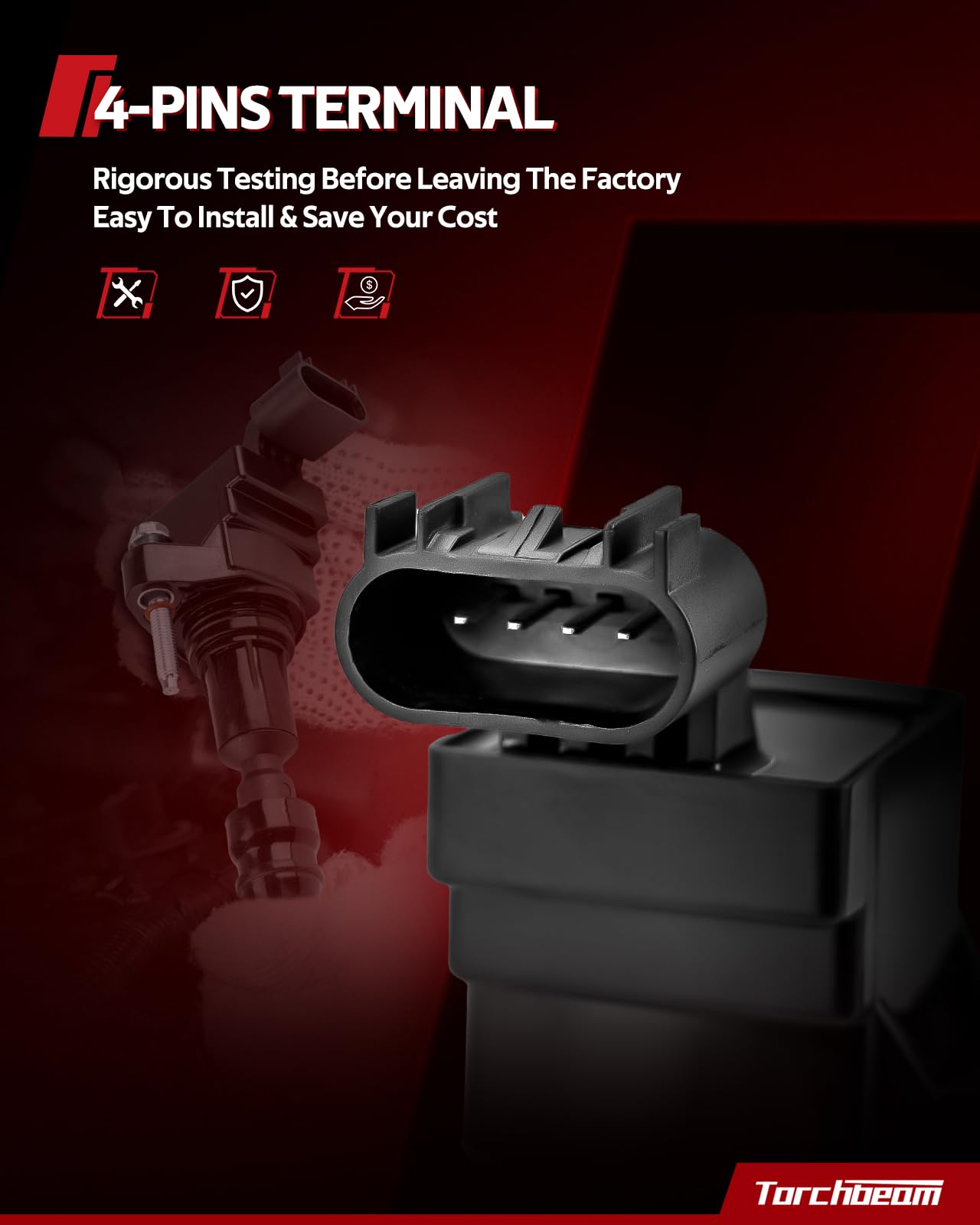 Torchbeam 4 automotive replacement Ignition Coil