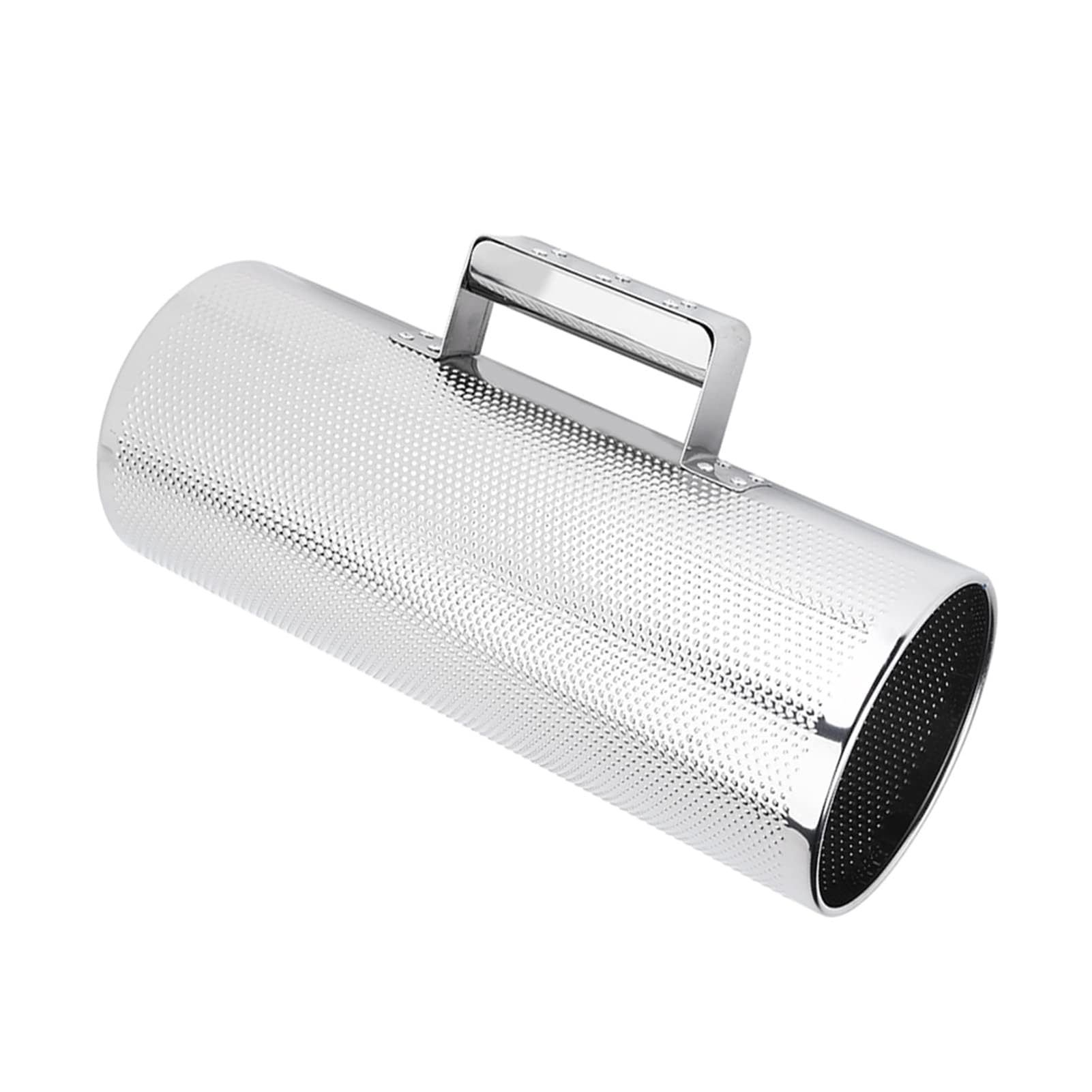 Alomejor Professional Guiro, 5 x 12.8'' Stainless Steel Guiro Shaker with Scraper Percussion Instrument