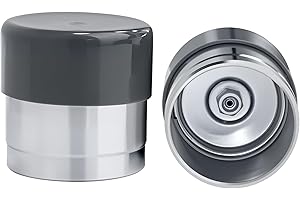 SUCCELL Trailer Axle Bearing Protector 1.98 Inch, Stainless Steel with Silicone Dust Cap, Fits for Trailer, Boat, RV, Camper Wheel Bearings - Pair