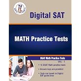15 Full Length Digital SAT Math Practice Tests: Volume 1 (Test Prep Series)