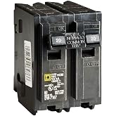 Square D HOM220 Homeline 20 Amp TwoPole Circuit Breaker | Square D HOM220 Homeline 20 Amp TwoPole Circuit Breaker. Offers dependable performance you can count on.