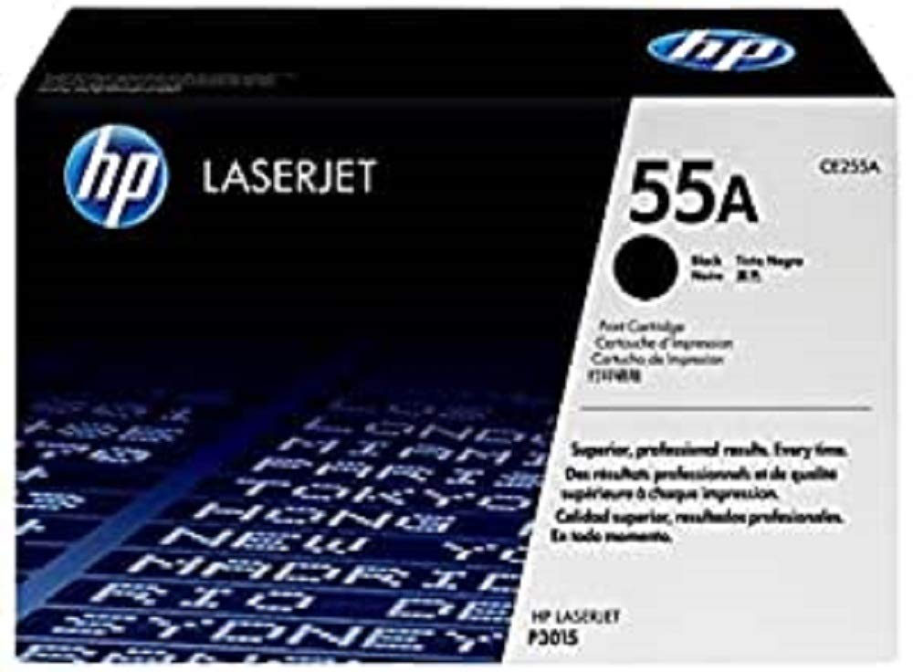 HP CE255A Toner Cartridge for LaserJet P3015 - Black