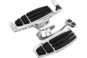 Set Driver Floorboard w/Heel-Toe Shifter Brake Lever Compatible with Honda Goldwing GL1800 & F6B 01-17 Valkyrie 14-15