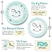 TRENDY BRANDY Baby Shower Party Supplies for Boy Horse Theme Party with Tableware Plates, Cups, Napkins, Cutlery Plus Blue Satin Mommy To Be Sash It's a Boy Gender Reveal Decoration Gifts, Serves 12