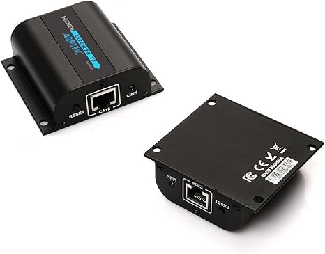 Agptek Hdmi Extender Lkv372a 60m Hdmi Extender Uber Einzige Cat6 6a 7 Ethernet Kabel 1080p 3d Ir Fernbedienung 20 60khz Frequenzbereich Amazon De Gewerbe Industrie Wissenschaft