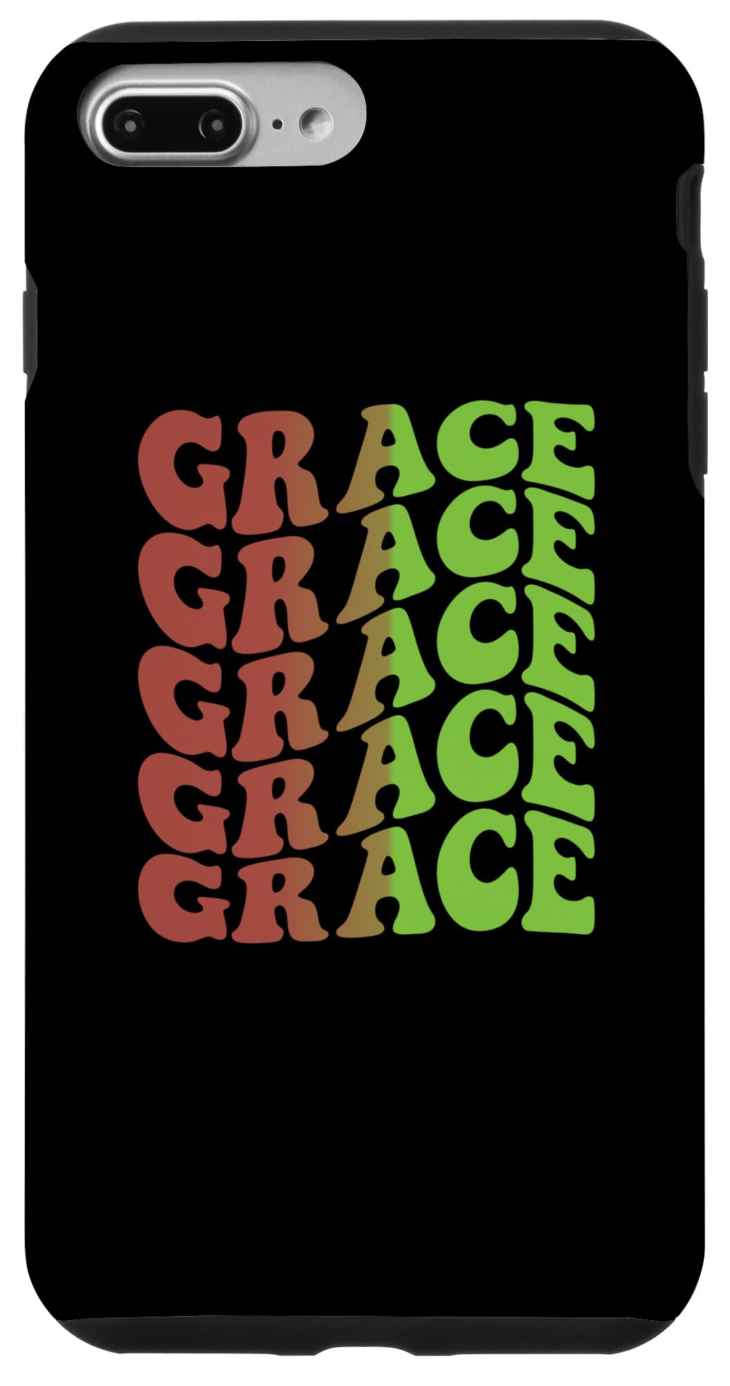 iPhone 7 Plus/8 Plus 70s Christmas, Grace Case