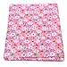 KINGSO 8PCS Cotton Fabric Bundles Quilting Sewing Patchwork Cloths DIY Craft 19.7x19.7inch Pink Series