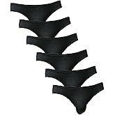 LSAMDIR Mens Bikini Underwear Micro Fiber Modal Briefs Low Rise Pack