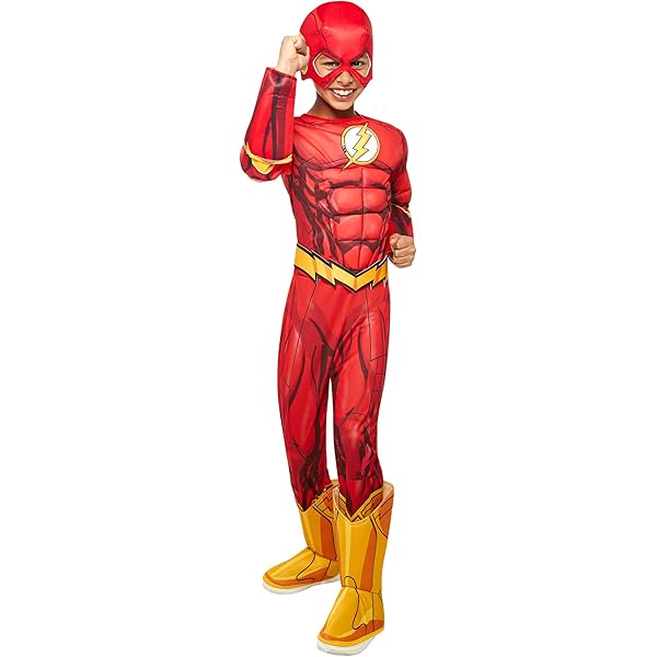 Amazon.com: DC Comics Superheroes: The Flash Costume for Adults by
