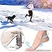 ELEFT Dual Warm Insole Winter Insert - Comfort Warm Thick Inserts, Heated Insoles, Full Length Arch Support Shoe Insoles for Women 1 Pair (Beige)