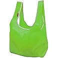 EcoJeannie Ripstop Nylon Foldable Reusable Bag, LightweightGrocery Shopping Tote Bag with Built-in Pouch, RB0003 (Green)