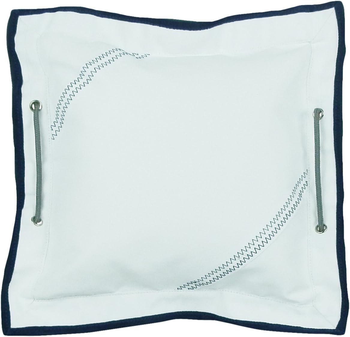 Sailor Bags Pillow Cover, One Size, White
