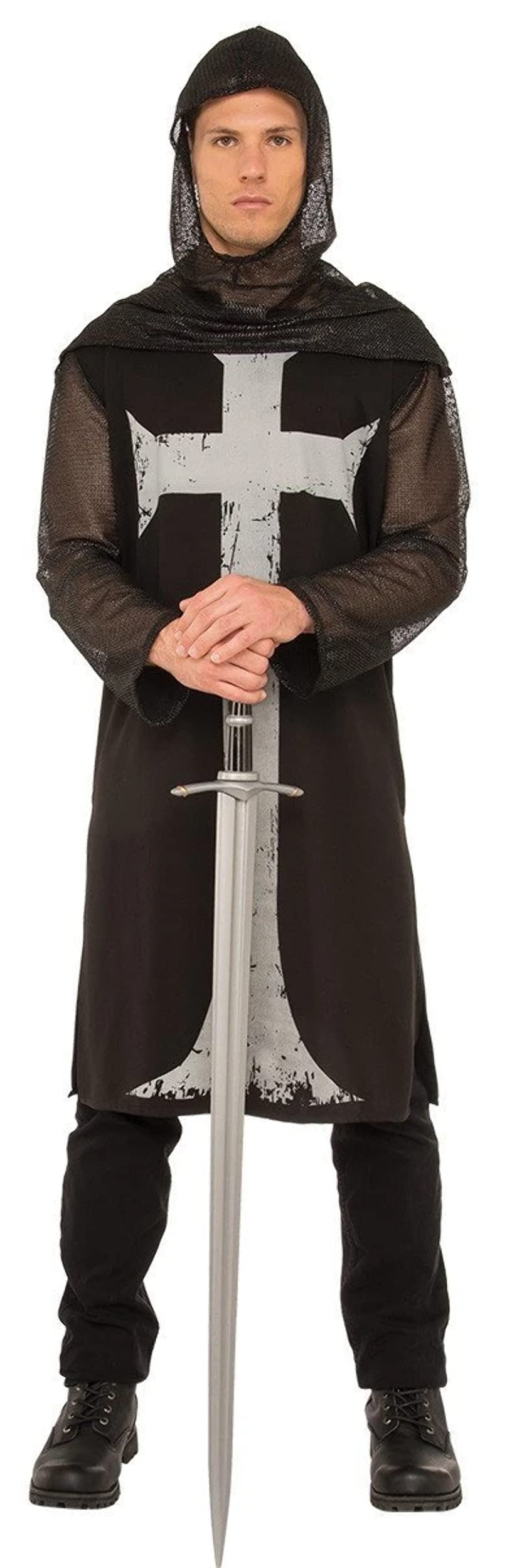 Rubies 820624 Gothic Knight Costume Cavaliere Rider, Solid, Multi-Coloured, STD