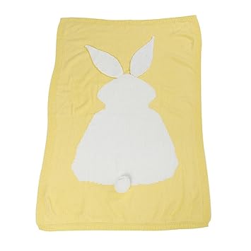 yellow swaddle blanket
