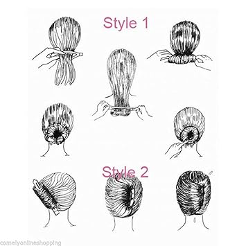 Buy Branded Slb Works New Hair Quick Maker Band Bud Round Diy Updo