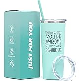 Inncup Birthday Gifts for Women, Appreciation Inspirational Gift for Her, Friendship Thank You Gifts, You Are Awesome Gift for Women, Friends, Sister, Mom - 22oz Tumbler